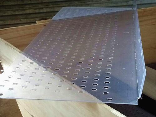 塑料冲孔板的折弯问题